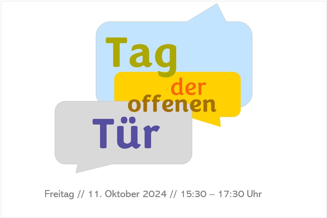 Plakat: Tag der offenen Tür bei den Bärchen